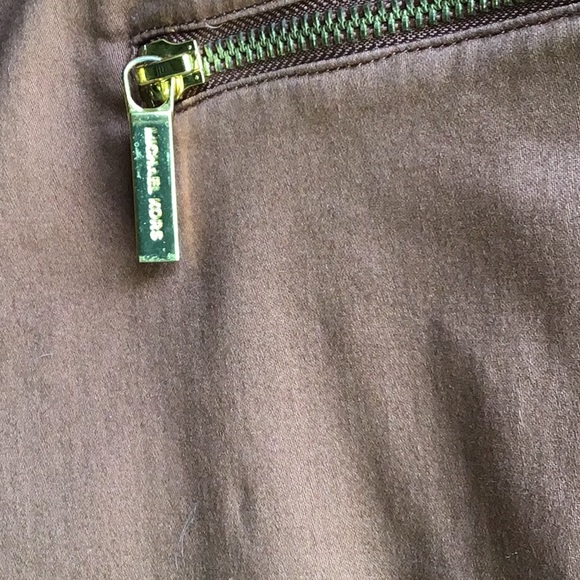 Michael Kors brown shorts-size 14 - Picture 2 of 5